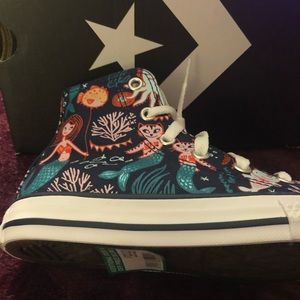 Chuck Taylor Hi Navy Rapid/Teal/ Kittymaid